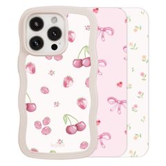 Holdit Pack d'impression Apple iPhone 14 Pro Max / 15 Pro Max / 16 Pro Max - Pink Breeze