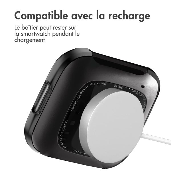 imoshion Coque rigide à couverture complète Fitbit Versa 2 - Noir