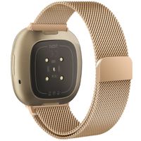 imoshion Milanais Watch bracelet le Fitbit Versa 4 / 3 / Sense (2) - Rose Champagne