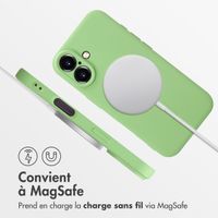 imoshion Coque Couleur avec MagSafe Apple iPhone 16 - Vert