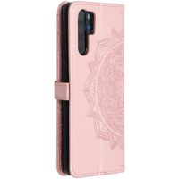 Etui de téléphone portefeuille Huawei P30 Pro - Rose