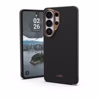 UAG Fibr Armr Coque Arrière avec Anneau Magnétique Samsung Galaxy S26 Ultra - Black / Bronze