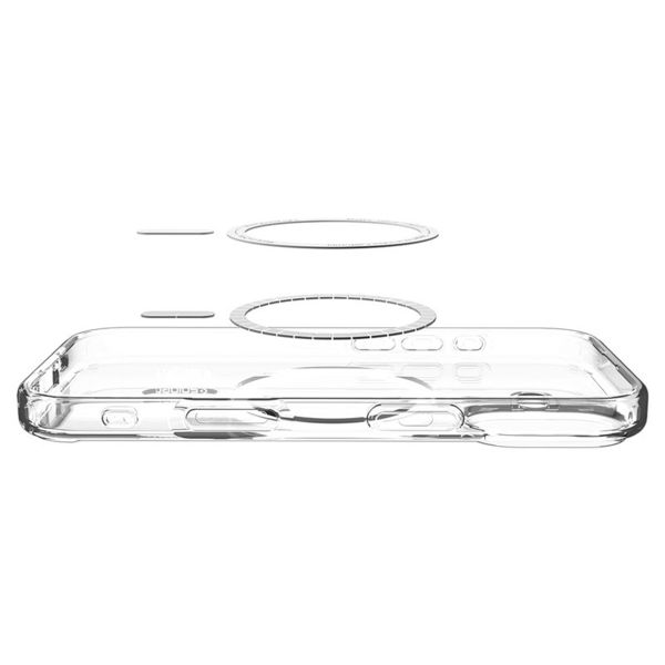 Spigen Coque Ultra Hybrid MagSafe Apple iPhone 17 - Clear Graphite