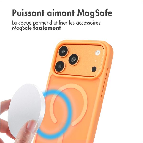 imoshion Coque Color Guard avec MagSafe Apple iPhone 17 Pro Max - Orange