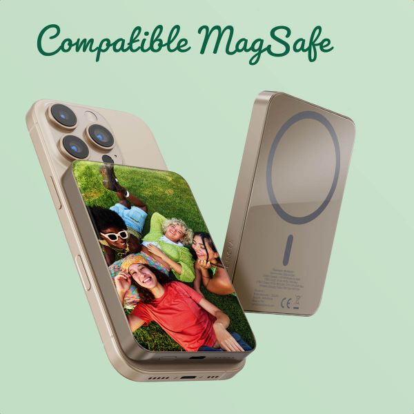 Crée ta propre Batterie externe MagSafe 5000 mAh - Desert Gold