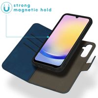 imoshion Etui de télephone luxe 2-en-1 amovible Samsung Galaxy A25 (5G) - Bleu