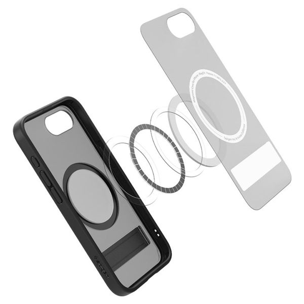 Spigen Coque Ultra Hybrid S MagSafe Apple iPhone 16e - Frost Black