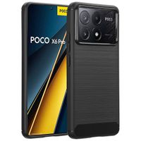 imoshion Coque Brushed Xiaomi Poco X6 Pro - Noir