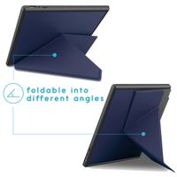 imoshion Étui de liseuse portefeuille Pliable Kobo Elipsa 2E - Bleu foncé