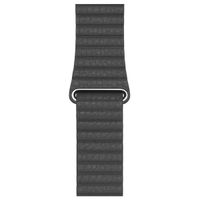 Apple ﻿Leather Loop M Apple Watch Series 1 á 10 / SE / Ultra (2) (44/45/46/49 mm) - Noir