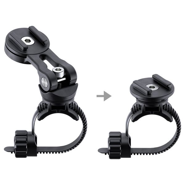 SP Connect Bike Bundle II - Support de téléphone pour vélo iPhone 14 Pro - Noir