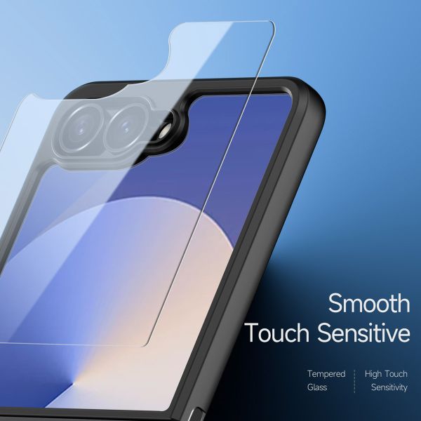 Dux Ducis Coque arrière Aimo Samsung Galaxy Z Flip 7 - Transparent