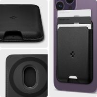 Spigen Porte-cartes avec MagSafe Valentinus pour Apple iPhone - 3 cartes - Black