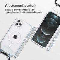 imoshion Coque MagSafe avec cordon amovible iPhone 12 Pro Max - Transparent