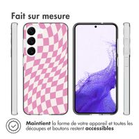 imoshion Coque Design Samsung Galaxy S23 - Retro Pink Check