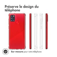 imoshion Shockproof Case Samsung Galaxy A21s - Transparent