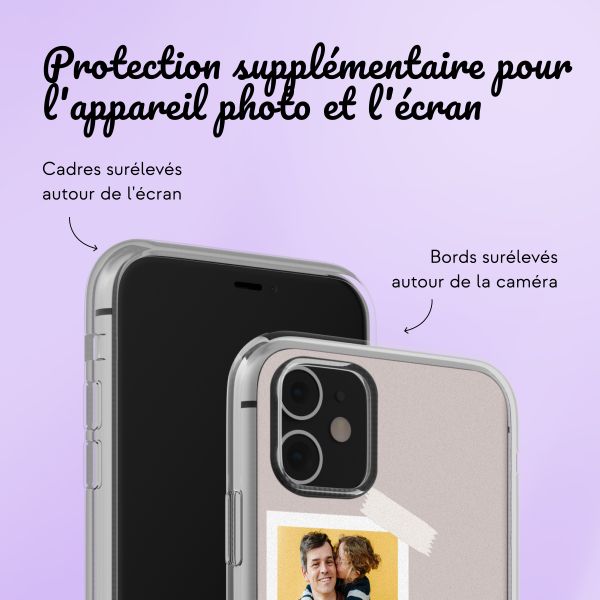 Coque personnalisée avec pellicule N°1 iPhone 11 - Transparent