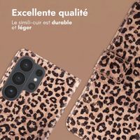 imoshion Étui de télephone portefeuille Design Samsung Galaxy S26 Ultra - Leopard Mood