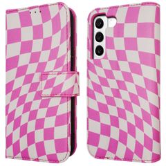 imoshion ﻿Étui de téléphone portefeuille Design Samsung Galaxy S22 - Retro Pink