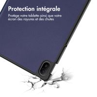 imoshion Coque tablette Trifold Huawei Matepad SE - Bleu foncé