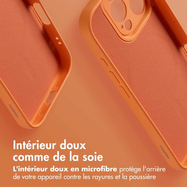 imoshion Coque Couleur avec MagSafe Apple iPhone 16 Pro - Neon Orange