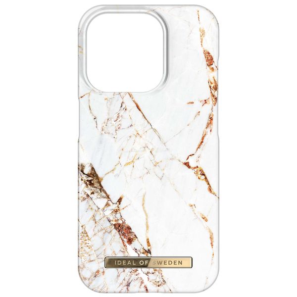 iDeal of Sweden Coque Fashion MagSafe iPhone 15 Pro - Carrara Gold