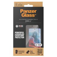 PanzerGlass Protection d'écran Ultra-Wide Fit Anti-bactérienne Motorola Moto G34