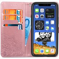 Etui de téléphone portefeuille Mandala Apple iPhone 12 (Pro)