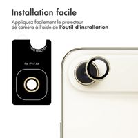 imoshion Protection d'objectif d'appareil photo (pack de 2) Apple iPhone Air - Or Clair
