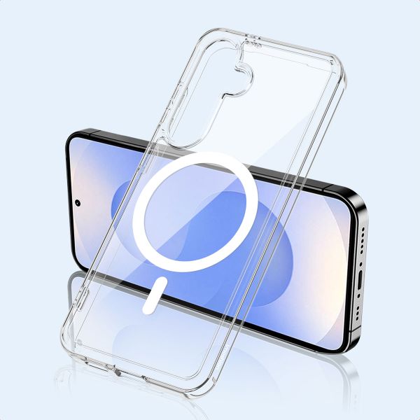 imoshion Coque arrière de protection avec MagSafe Samsung Galaxy S25 - Transparent