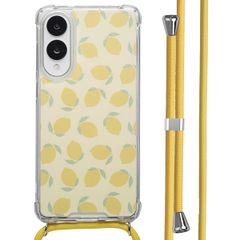 imoshion Coque Design avec cordon Samsung Galaxy S25 Edge - Citrus Dream