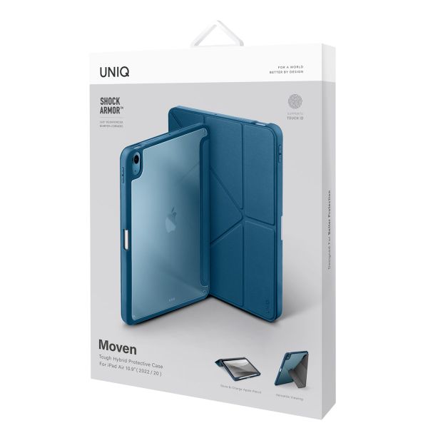 Uniq Étui Moven iPad Air 5 (2022) / Air 4 (2020) - Blue