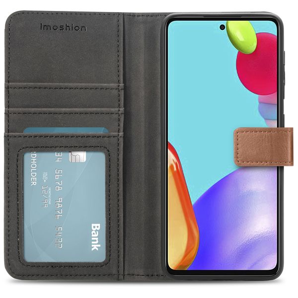 imoshion Étui de télephone portefeuille Samsung Galaxy A52(s) (5G/4G) - Marron