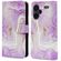 imoshion Étui de téléphone portefeuille Design Xiaomi Redmi Note 13 Pro Plus (5G) - Purple Marble