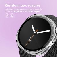 imoshion Coque rigide à couverture complète Samsung Galaxy Watch 8 (44 mm) - Transparent