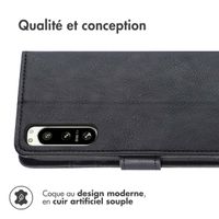 imoshion Étui de télephone portefeuille Sony Xperia 5 IV - Noir