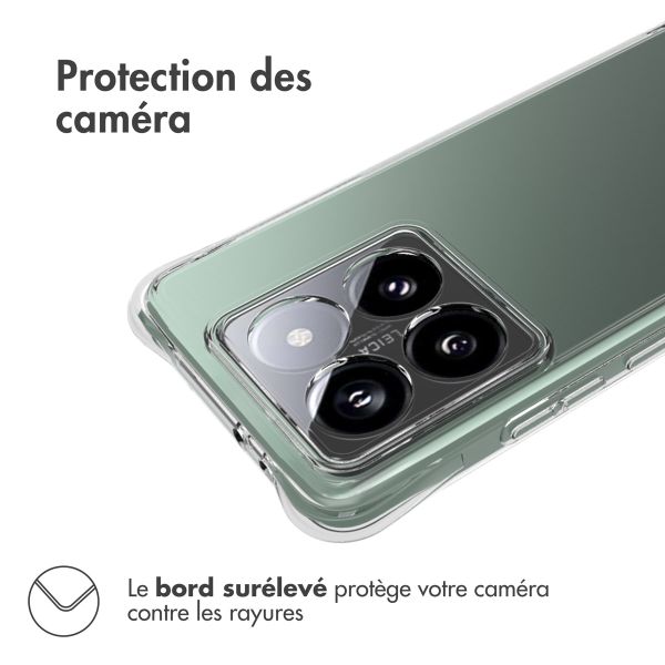 imoshion Shockproof Case Xiaomi 14T Pro - Transparent