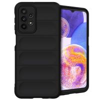 imoshion Coque arrière EasyGrip Samsung Galaxy A23 (5G) - Noir