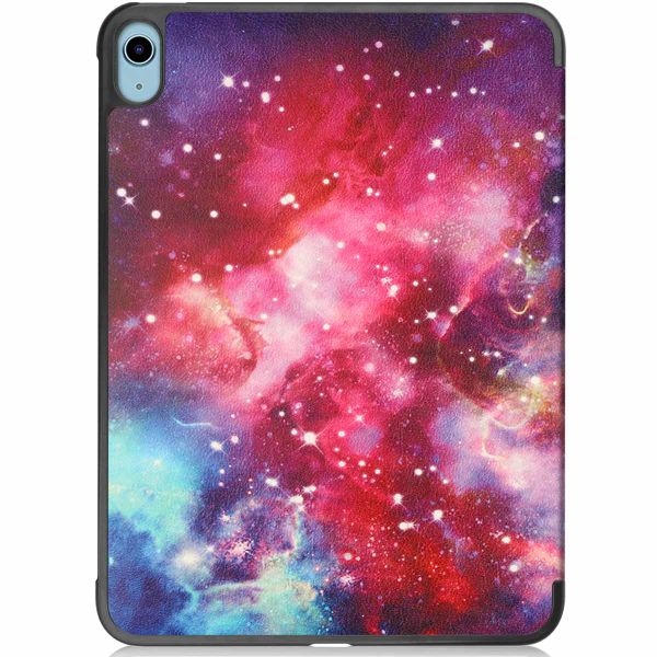 imoshion Coque tablette Design Trifold Apple iPad 11 (2025) 11 pouces A16 / iPad 10 (2022) 10.9 pouces - Space