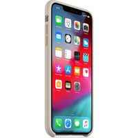 Apple Coque en silicone iPhone Xs Max - Stone