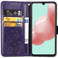 Etui de téléphone Fleurs de Trèfle Samsung Galaxy A41