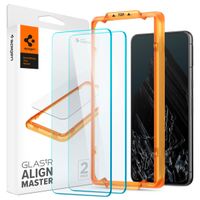 Spigen Protection d'écran en verre trempé GLAStR Fit 2 Paquets + Applicator Google Pixel 8 Pro