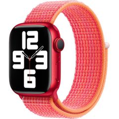 Apple Bracelet Sport Loop Apple Watch Series 1 t/m 11 / SE / Ultra (44/45/46/49 mm) - (Product) Red