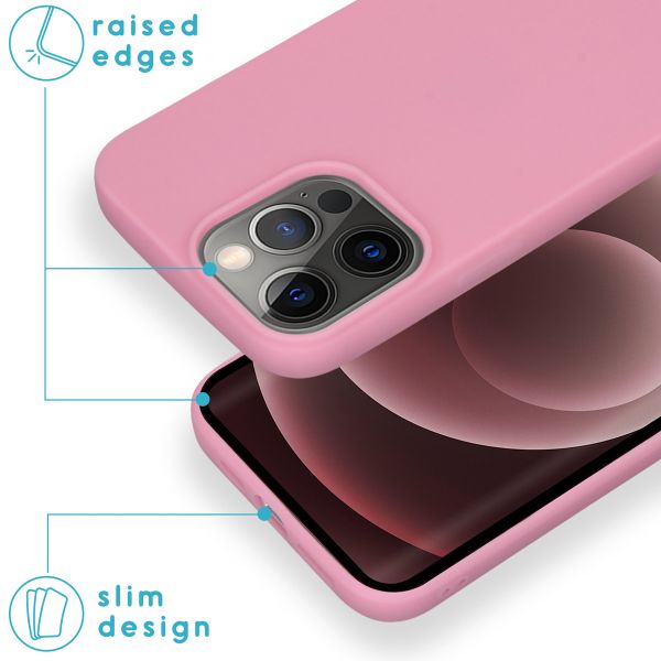 imoshion Coque Couleur iPhone 13 Pro Max - Rose