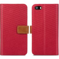 imoshion Étui de téléphone portefeuille Canvas Luxe iPhone SE / 5/5s