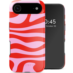 Selencia Coque arrière Vivid avec MagSafe Apple iPhone Air - Dream Swirl Pink