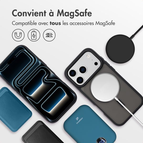 imoshion Coque Color Guard avec MagSafe Apple iPhone 17 Pro Max - Noir