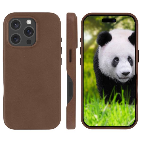 dbramante1928 Coque arrière Roskilde MagSafe iPhone 16 Pro - Dark Tan