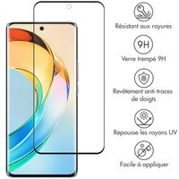 Accezz Protection d'écran en verre trempé Full Cover pour Honor Magic 6 Lite - Transparent