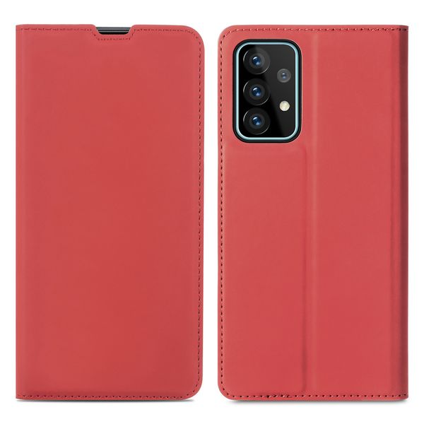 imoshion Étui de téléphone Slim Folio Samsung Galaxy A72 - Rouge